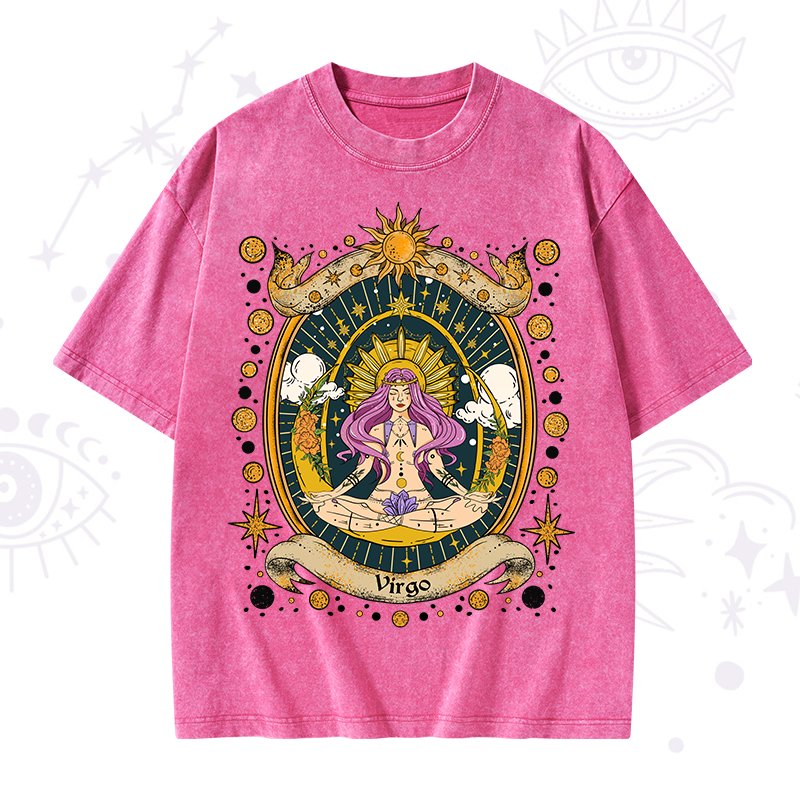 Virgo Radiance Zodiac Washed T-Shirt