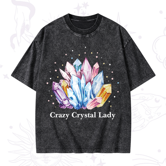 Crazy Crystal Washed T-Shirt