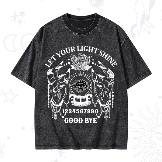 Let Your Light Shine Washed T-Shirt