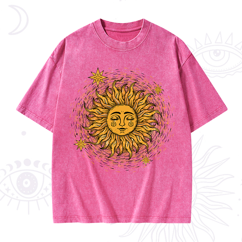 Celestial Sun Washed T-Shirt