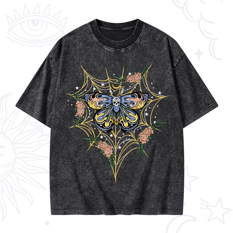 Death Head Moth Washed T-Shirt