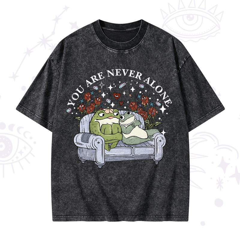 Your Are Never Alone Washed T-Shirt