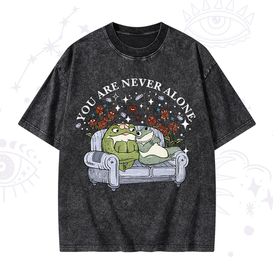 Your Are Never Alone Washed T-Shirt