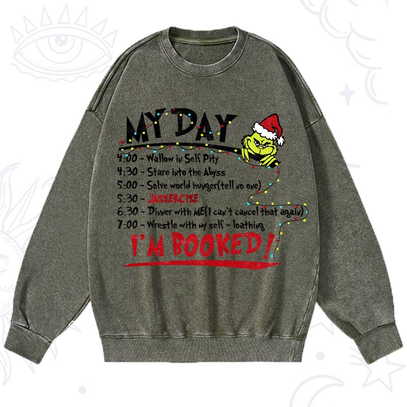 The Grinch Day Christmas Washed Sweatshirt