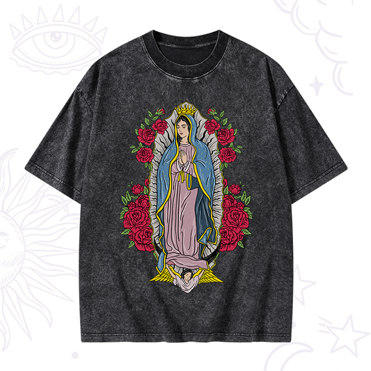 Mother Mary Washed T-Shirt