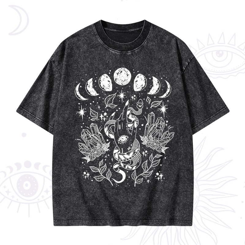 Reach For The Moon Washed T-Shirt