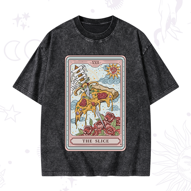 The Slice Tarot Washed T-Shirt