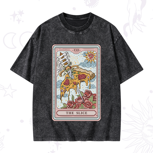 The Slice Tarot Washed T-Shirt