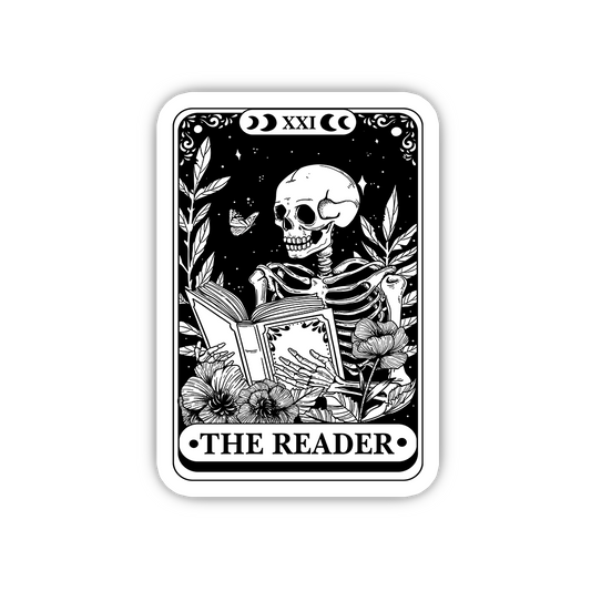 The Reader Tarot Card Sticker