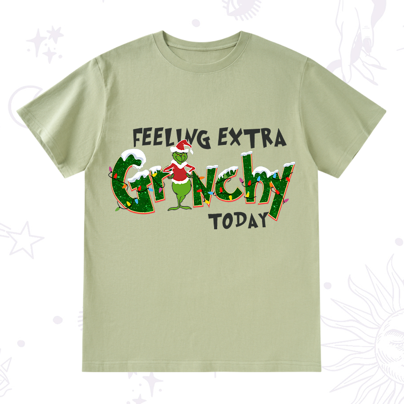 Feeling Extra Grinchy Today Christmas T-Shirt