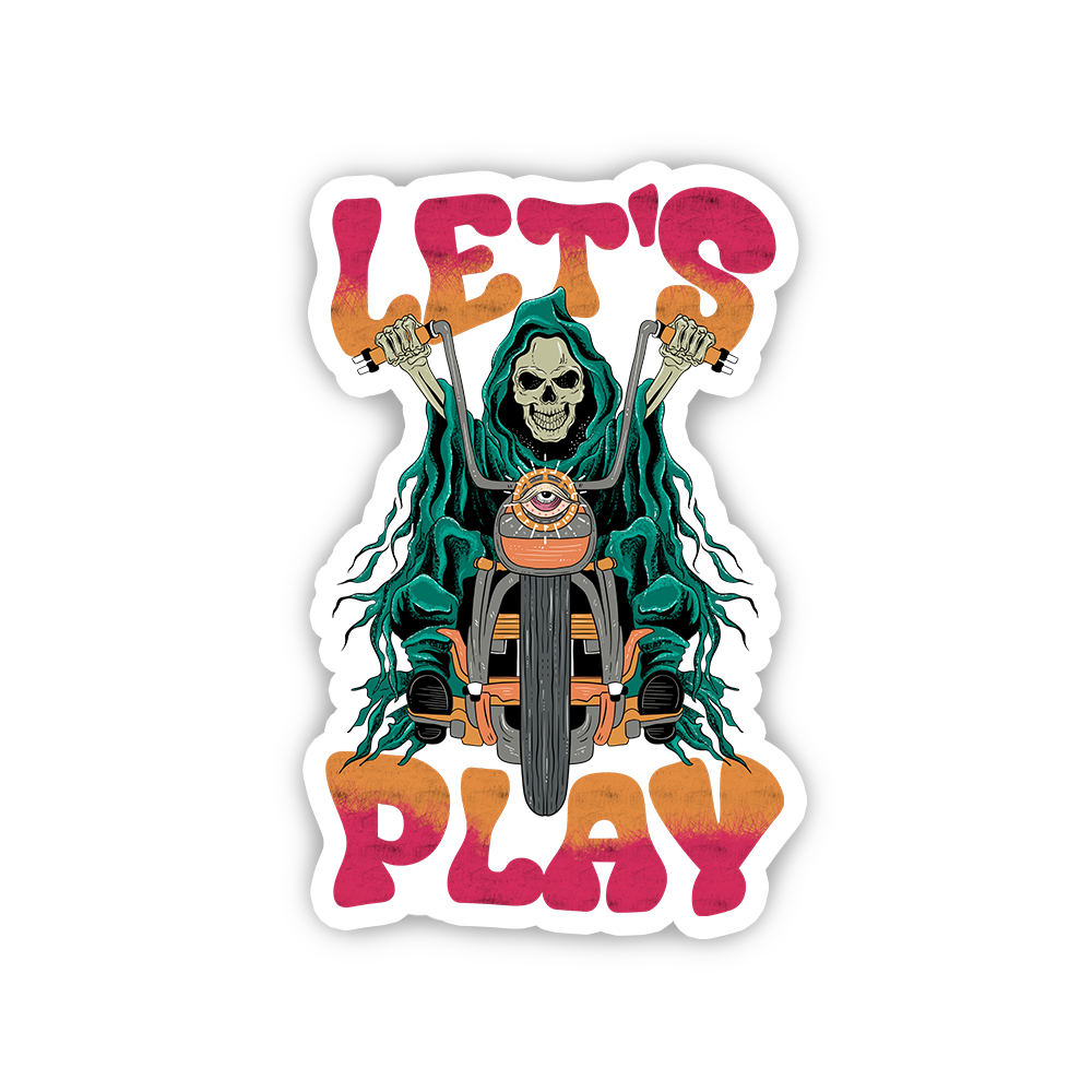 Let's Play Sticker