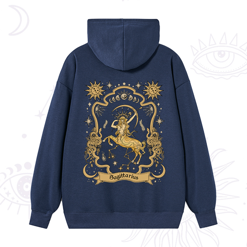 Sagittarius' Astral Mirage Zodiac Hoodie