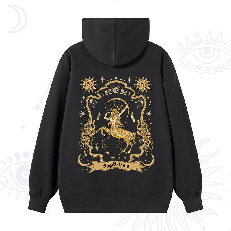 Sagittarius' Astral Mirage Zodiac Hoodie