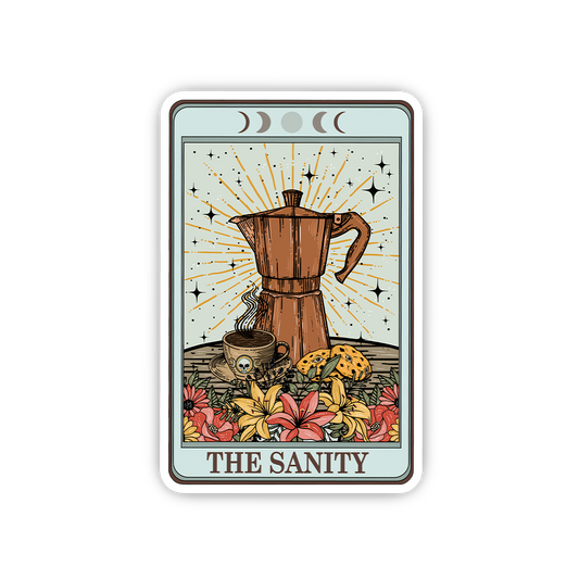 The Sanity Tarot Sticker