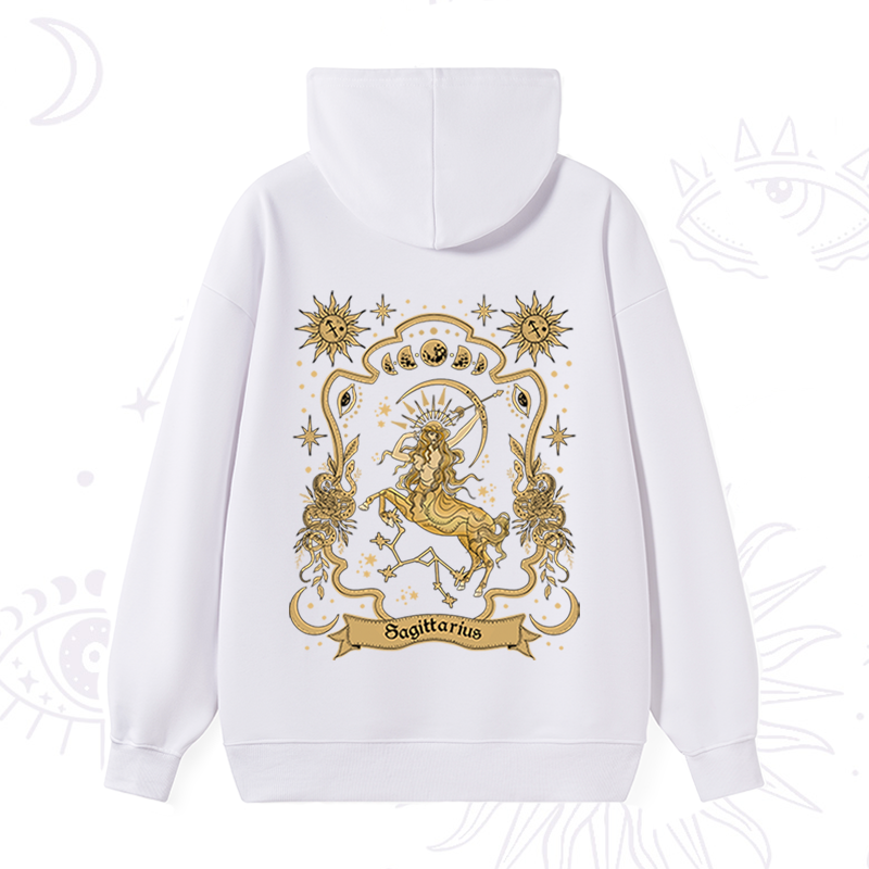 Sagittarius' Astral Mirage Zodiac Hoodie