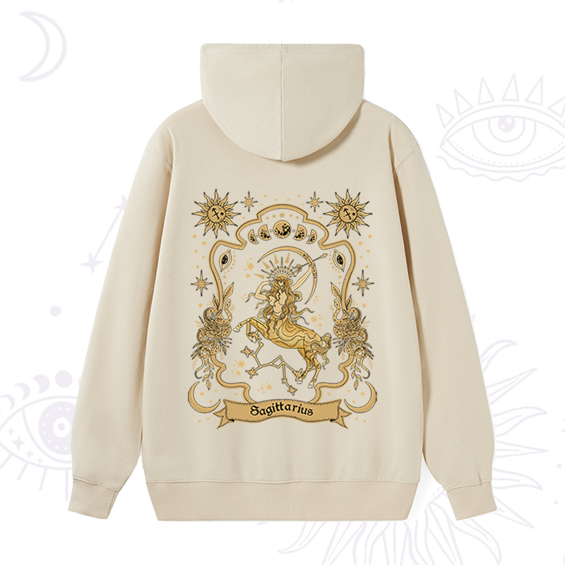 Sagittarius' Astral Mirage Zodiac Hoodie