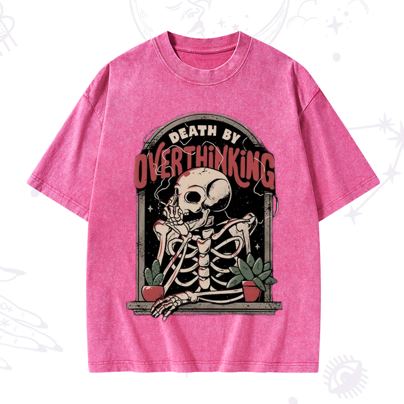 Death By Overthinking Washed T-Shirt