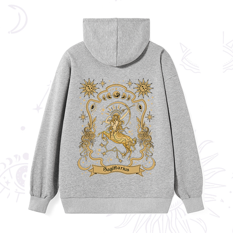 Sagittarius' Astral Mirage Zodiac Hoodie