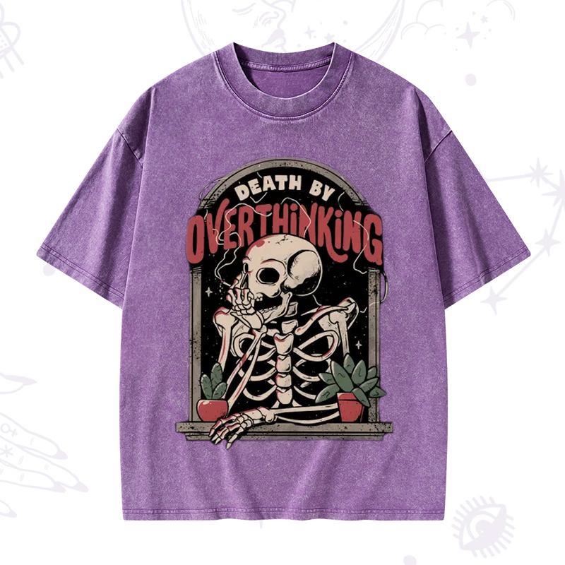 Death By Overthinking Washed T-Shirt