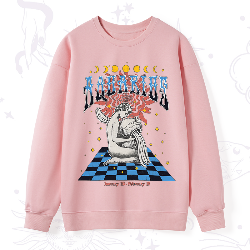 Aquarius Crew Zodiac Sweatshirt