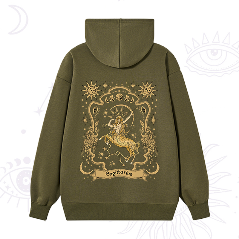 Sagittarius' Astral Mirage Zodiac Hoodie