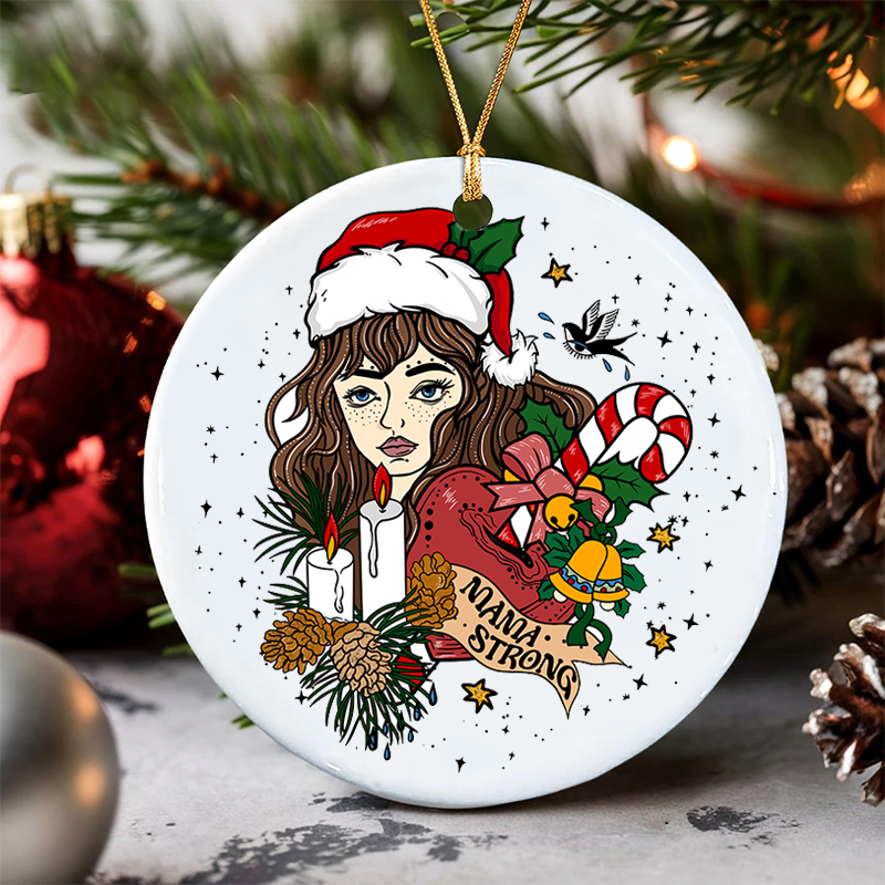 Momo Strong Christmas Ornament