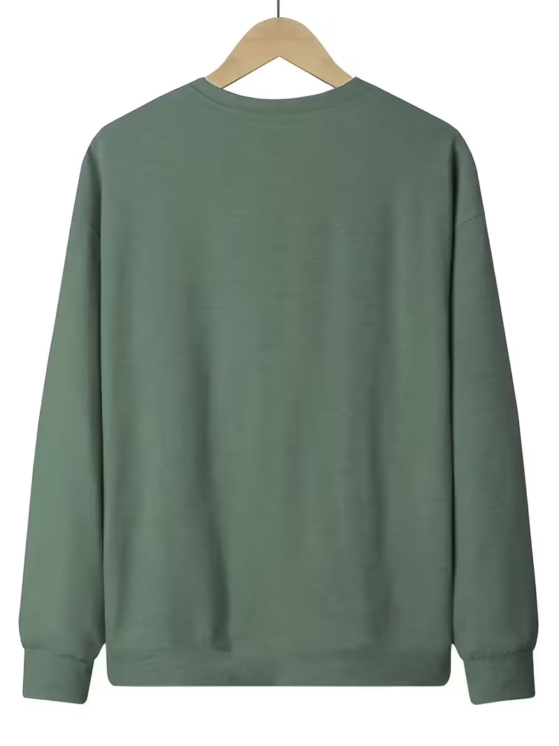 Olive Christmas Black Cat Sweatshirt
