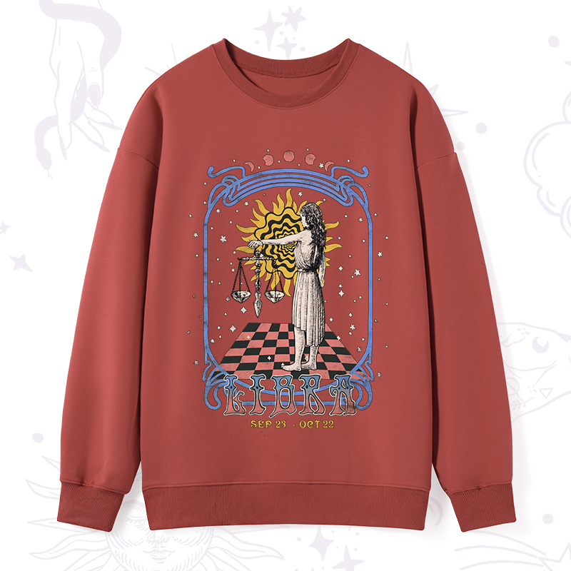 Libra Crew Zodiac Sweatshirt