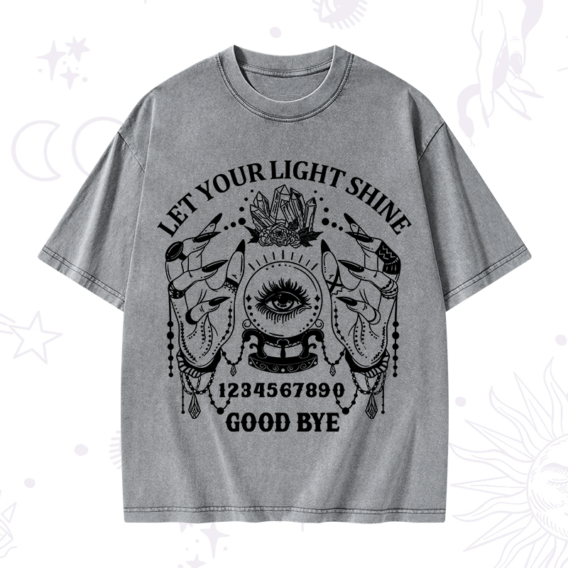 Let Your Light Shine Washed T-Shirt