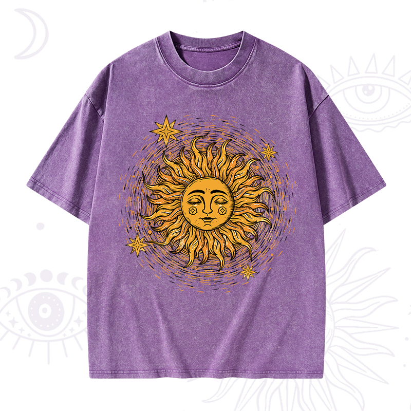 Celestial Sun Washed T-Shirt