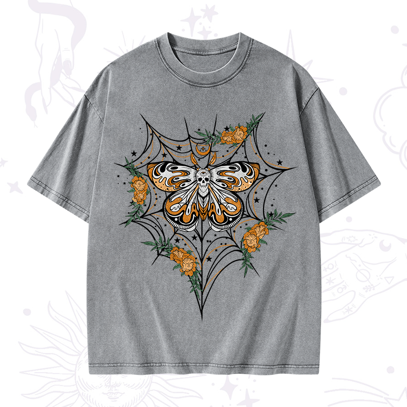 Death Head Moth Washed T-Shirt