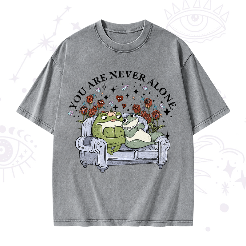 Your Are Never Alone Washed T-Shirt