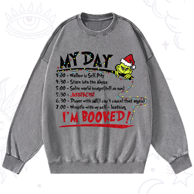 The Grinch Day Christmas Washed Sweatshirt