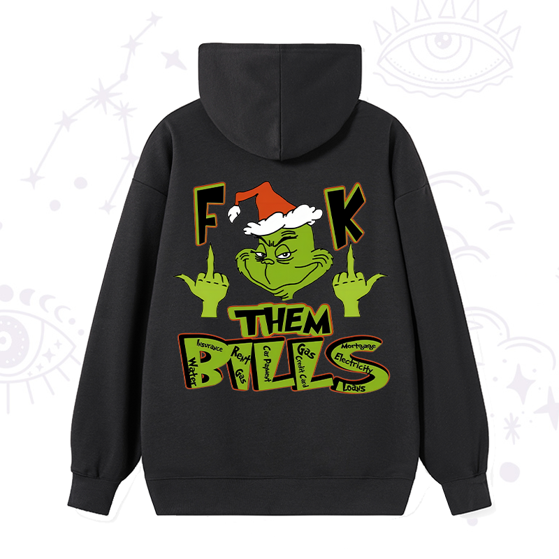 Fuck Them Bills Christmas Hoodie