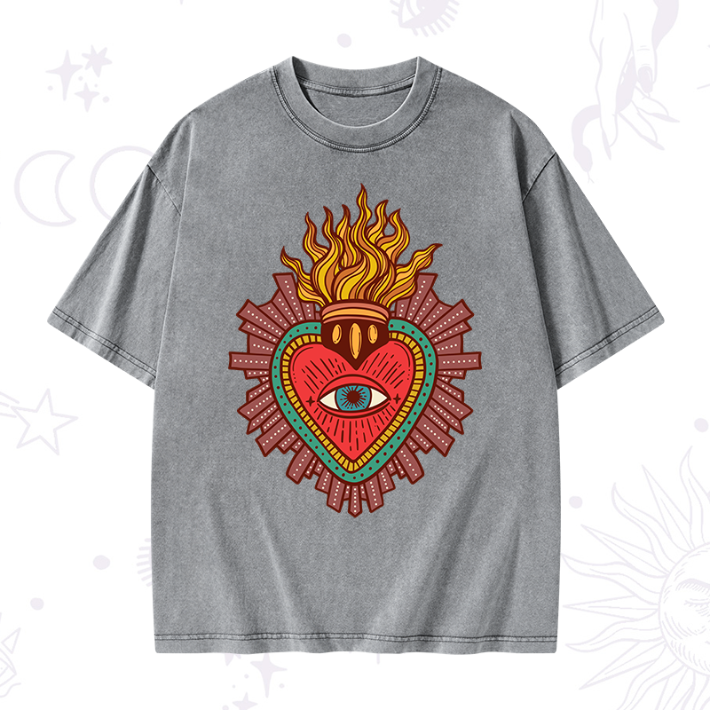 Sacred Heart Washed T-Shirt