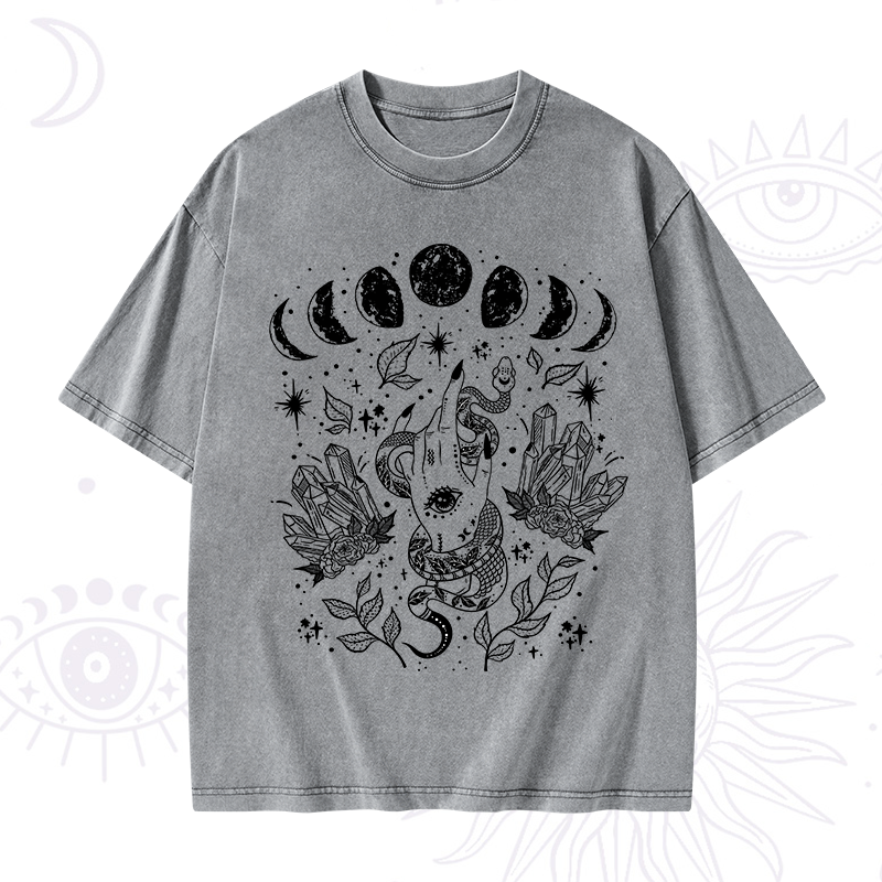 Reach For The Moon Washed T-Shirt