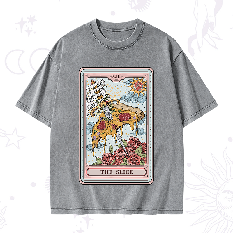 The Slice Tarot Washed T-Shirt