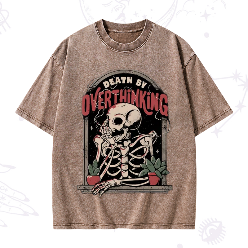 Death By Overthinking Washed T-Shirt