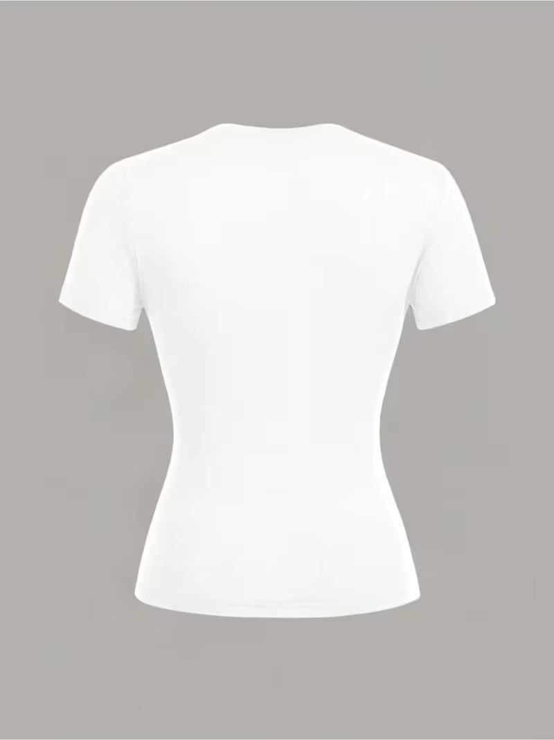 Tie And Pocket Graphic Baby Tee