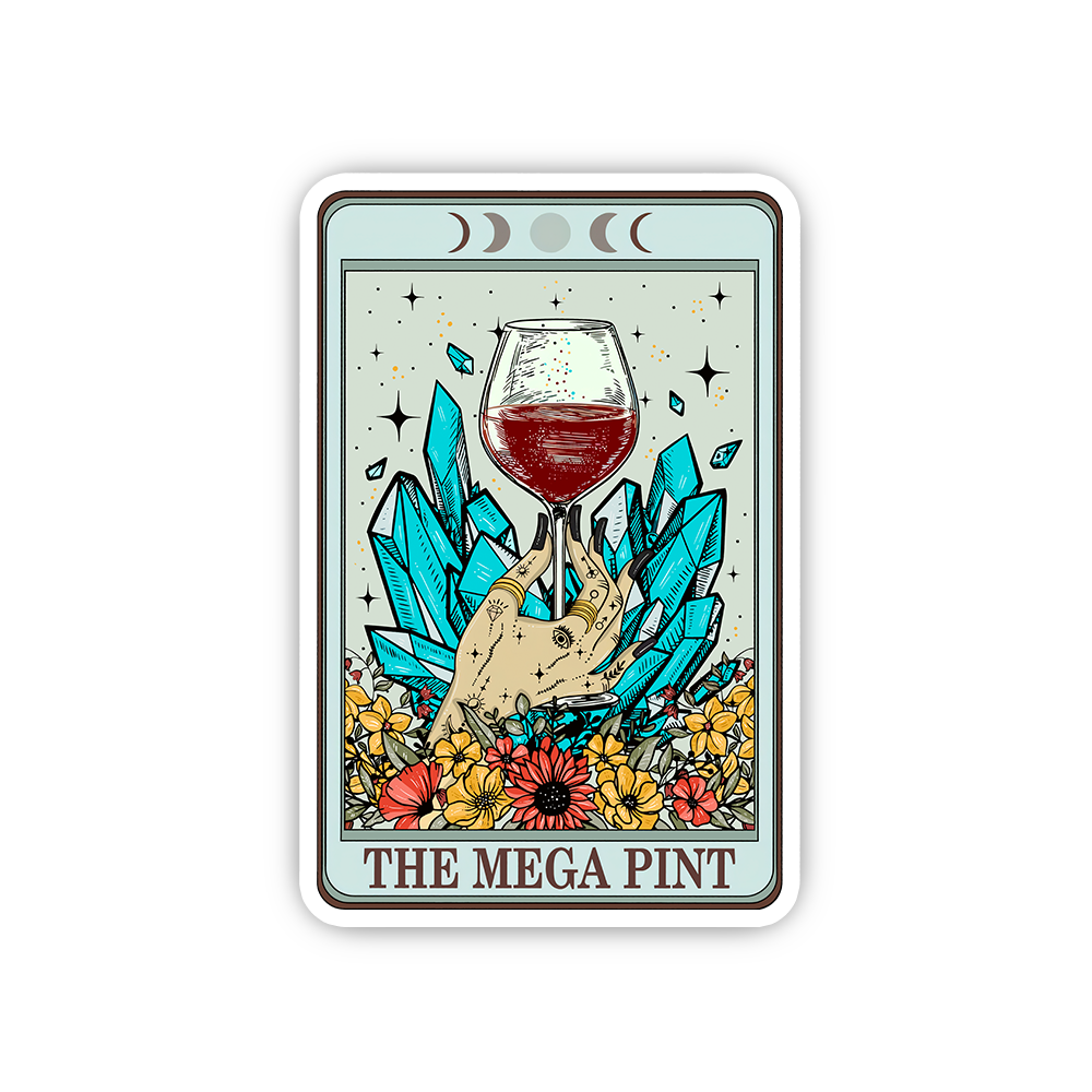 The Mega Pint Sticker