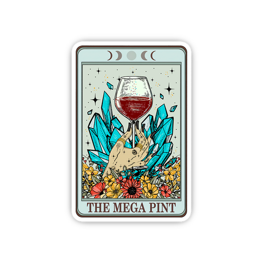 The Mega Pint Sticker