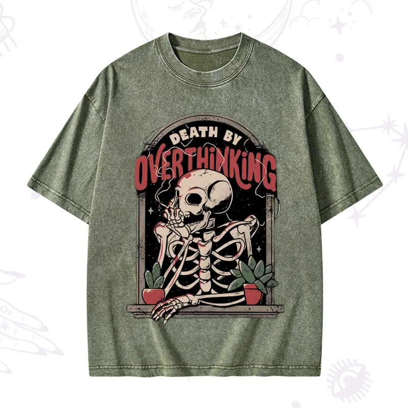 Death By Overthinking Washed T-Shirt