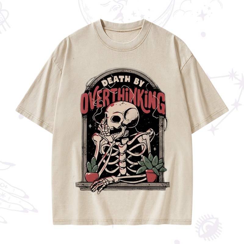 Death By Overthinking Washed T-Shirt