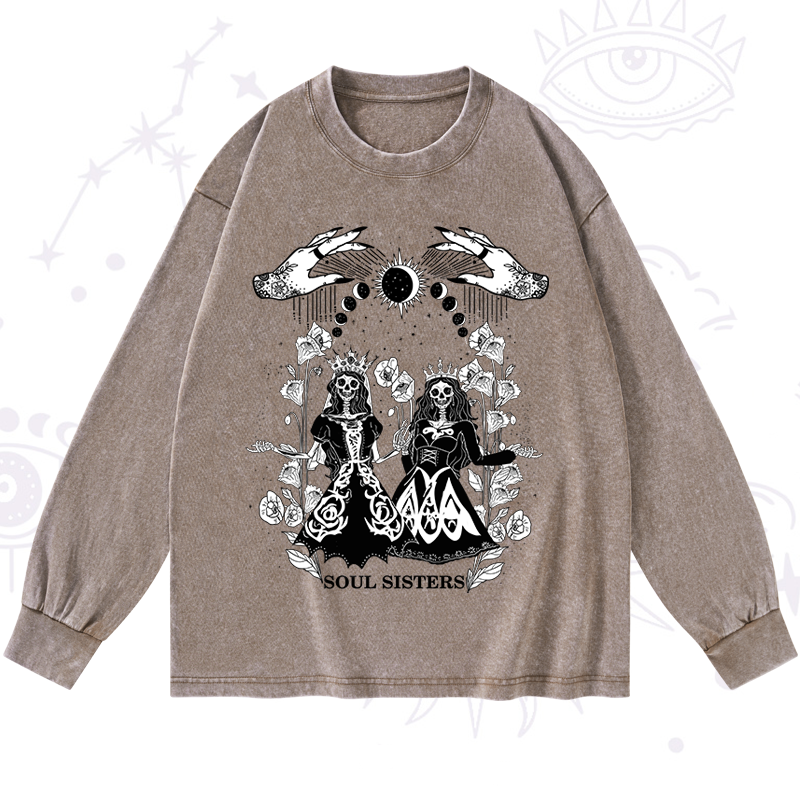 Soul Sister Washed Long Sleeve Shirt