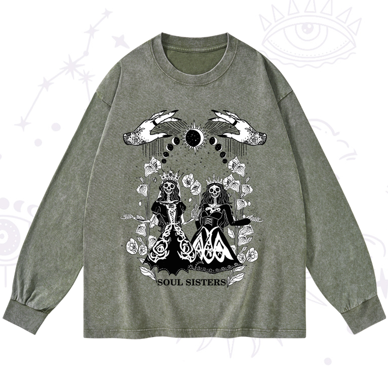 Soul Sister Washed Long Sleeve Shirt