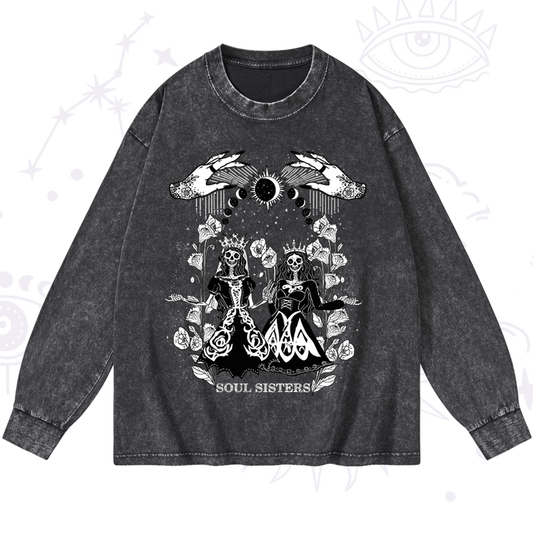 Soul Sister Washed Long Sleeve Shirt