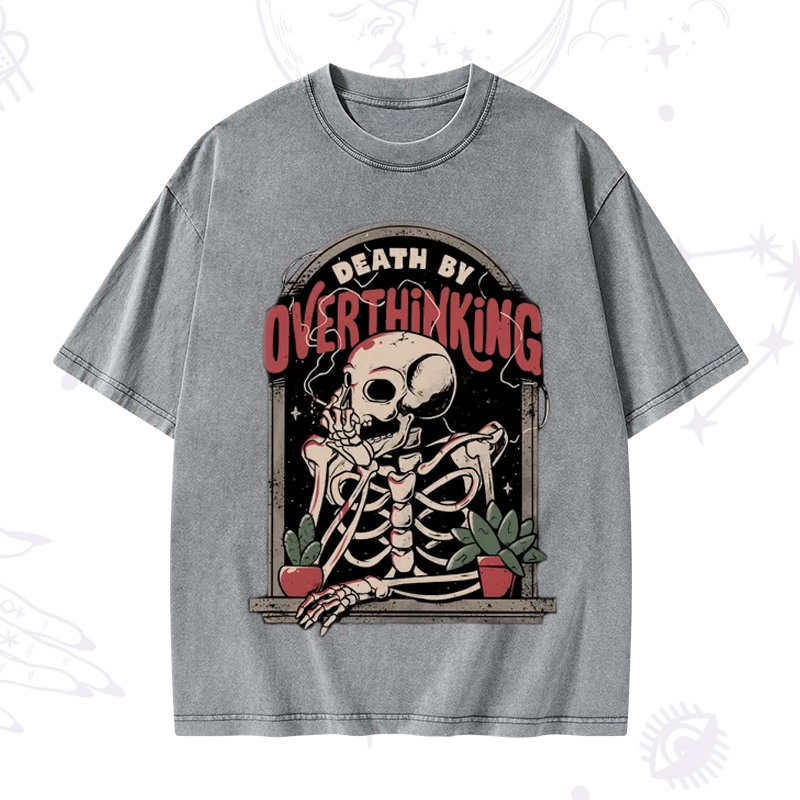 Death By Overthinking Washed T-Shirt