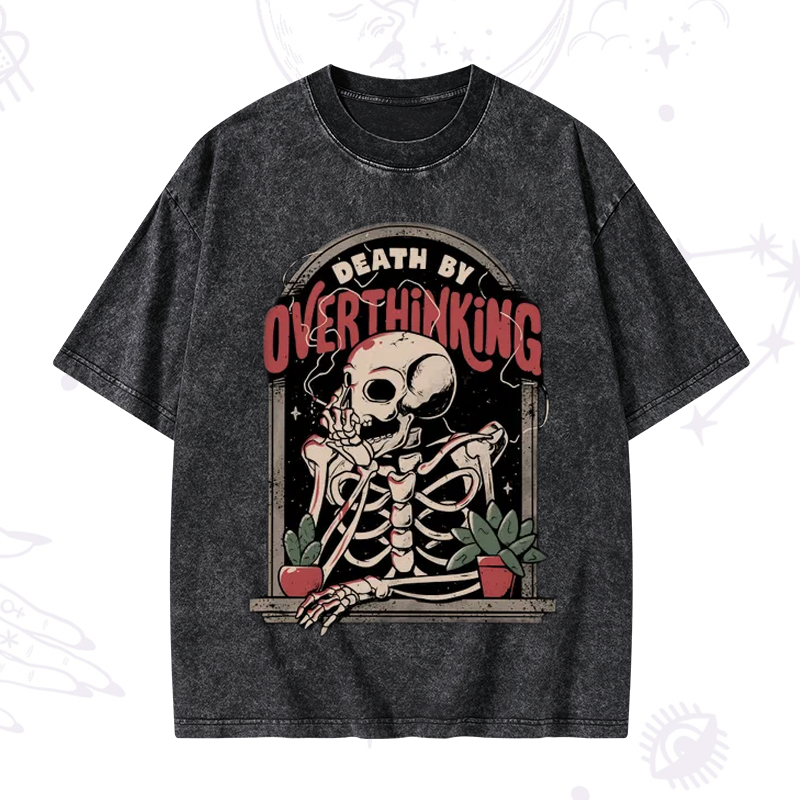 Death By Overthinking Washed T-Shirt