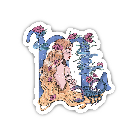 Scorpio In Astrology Zodiac Sticker