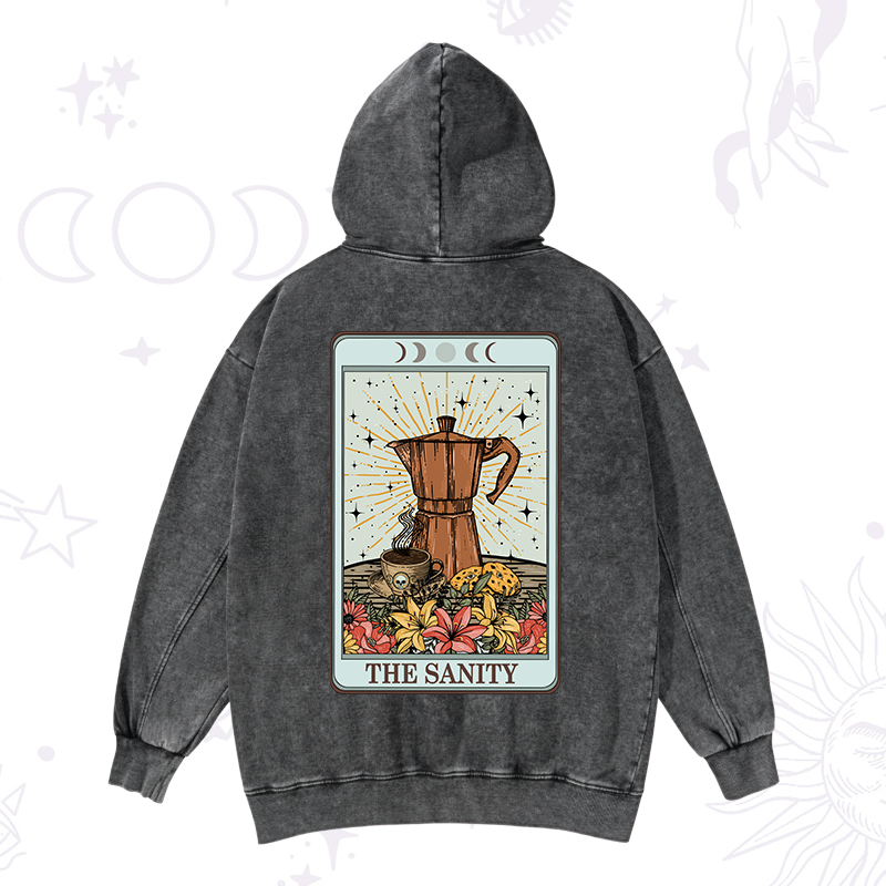 The Sanity Tarot Washed Hoodie